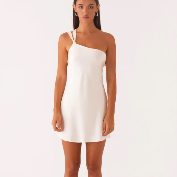 Peppermayo Exclusive-Lights Out Mini Dress-Pearl - Picture 2 of 7